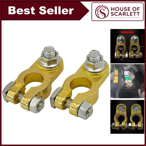 Brass battery terminal - battery,