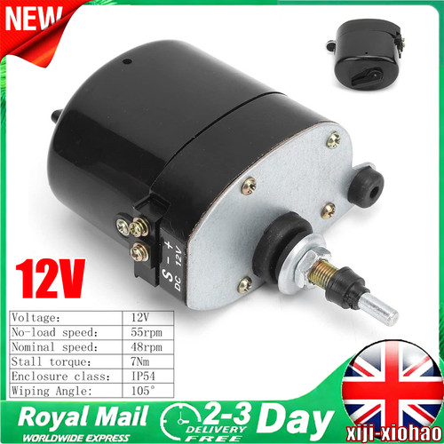 12v windscreen wiper motor - 12v, for