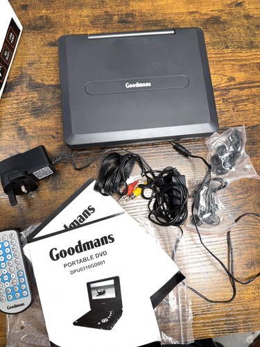 Goodmans inch portable dvd - goodmans,