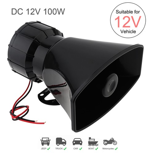 Car alarm siren - car, megaphone