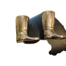 Grenadier Silver Plated Riding Boots Drinks Measures