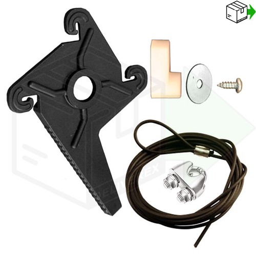 Garage door rear locking - rear,