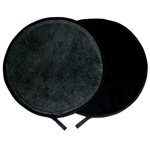 Black aga covers pair - black,