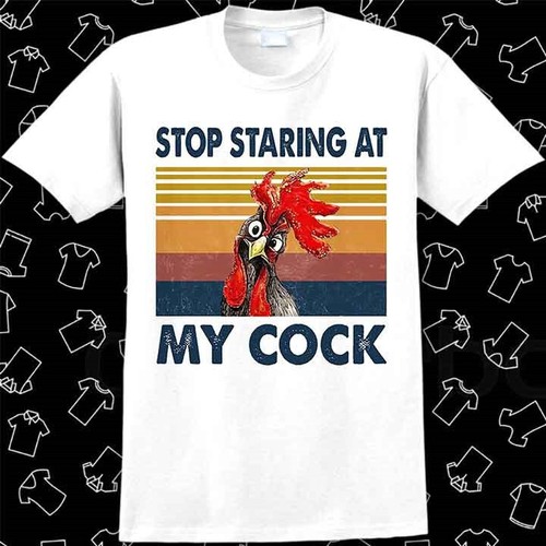 Stop staring cock funny - staring,