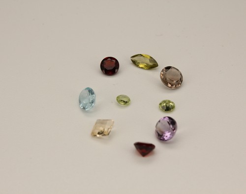 Natural mixed loose gemstone - natural,