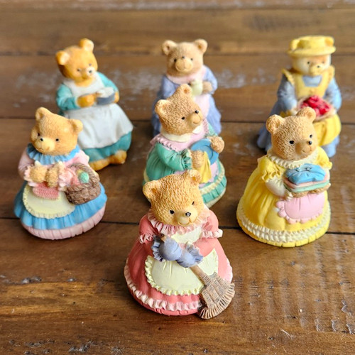 Vintage miniature bear - miniature,