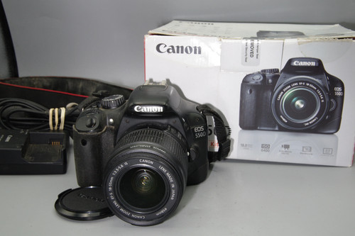 Boxed canon eos 550d dslr - eos,