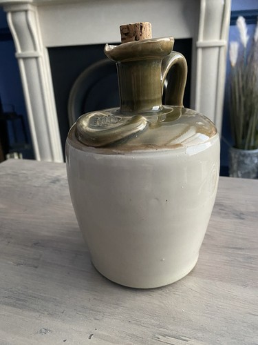 Vintage stoneware whisky - stoneware,