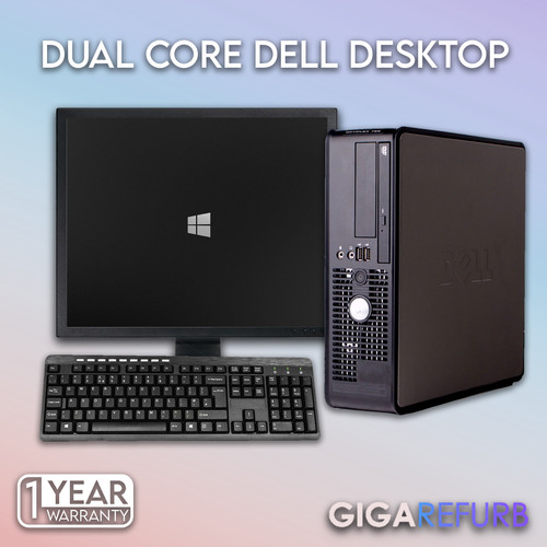 Full dell desktop - tower, intel