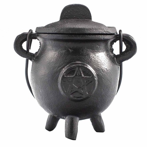 Cast iron cauldron - cast,