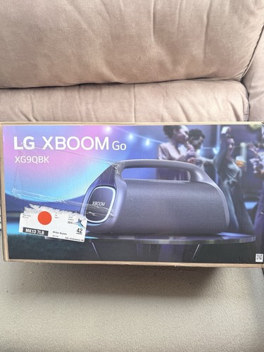Xboom xg9qbk portable - lg,