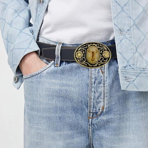 Scorpion belt buckle - scorpion, in