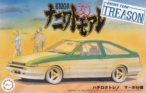 Scale fujimi ae86 - scale,