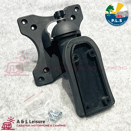 Pivoting black bracket - black,