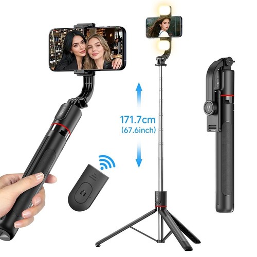 360 rotatable tripod selfie - 360°,