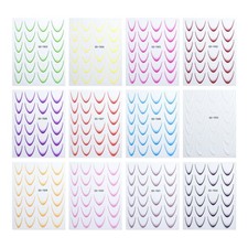 12 Sheets 3D Gradient French