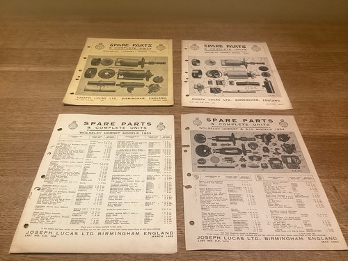 Wolseley hornet spare - spare, parts