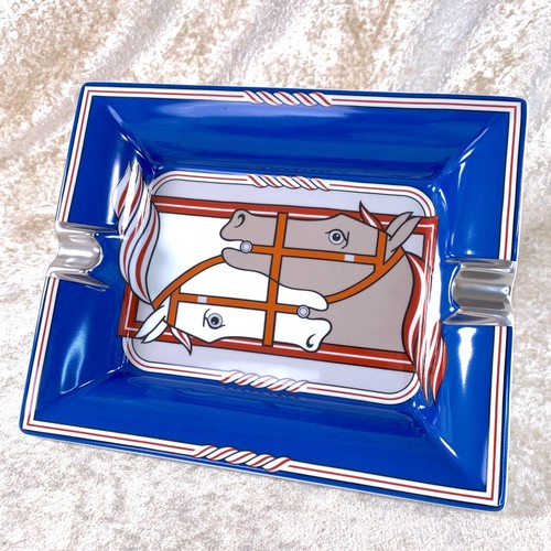 Hermes cigar ashtray porcelain - cigar,