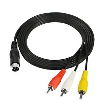 Mini DIN 9Pin to 3x RCA HDTV