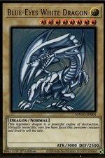 Blue-Eyes White Dragon 1st Ed Classic Art Gold Rare MAGO-EN001  Yu-Gi-Oh!