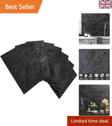 Stylish piece black slate - 4-piece,