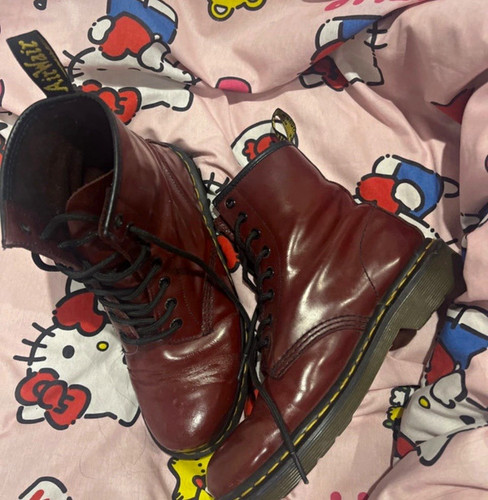 Martens men s - dr., burgundy