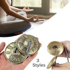 Tibetan Tingsha Cymbals Meditation Chime Bells Brass Penetration  Cymbals Bells
