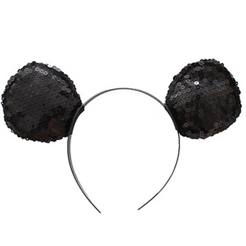 Sequin mouse ears headband - ears,