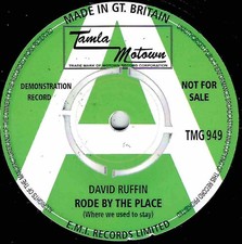 NORTHERN SOUL - DAVID RUFFIN / GLADYS KNIGHT - RODE BY THE PLACE - TMG DJ RI