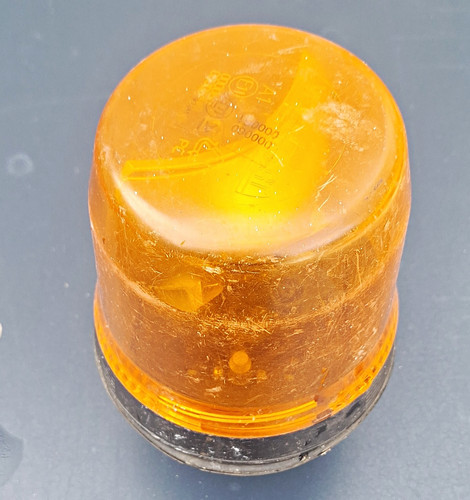 Amber warning beacon - warning,