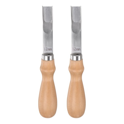2pcs leather edge - leather, bevelers