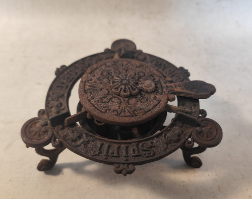 Antique iron spirit stove - iron,