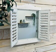 Garden Window Mirror White