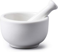 Wm Bartleet White Porcelain Small Mini Pestle And Mortar 7cm T364