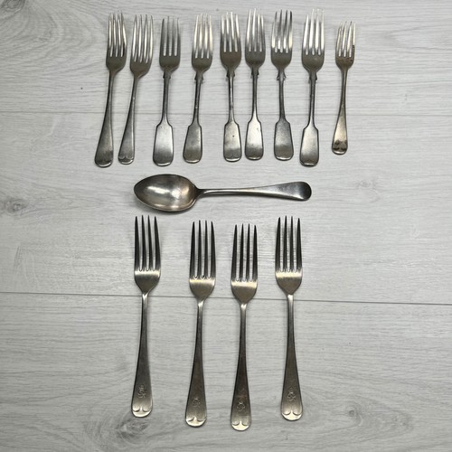 Mixed antique epns silver - mixed,