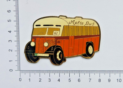 Malta bus fridge - fridge, magnet