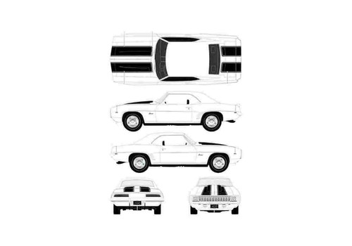 Photo blueprint chevrolet - a4,