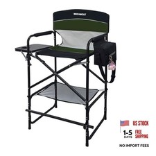 Tall folding director - folding, chair