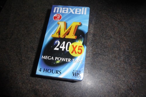 Maxell 240 mega power tape - 240,