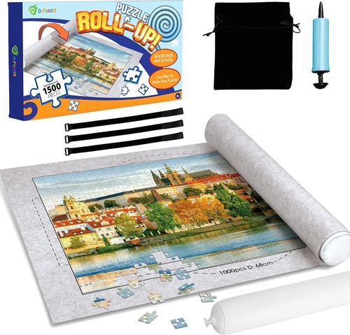 Giant puzzle roll mat - puzzle, roll-up