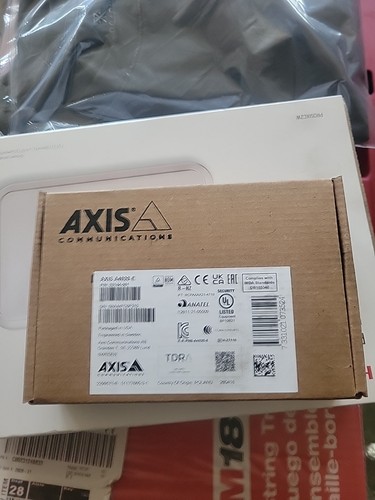 Axis a4020 rfid card - axis,