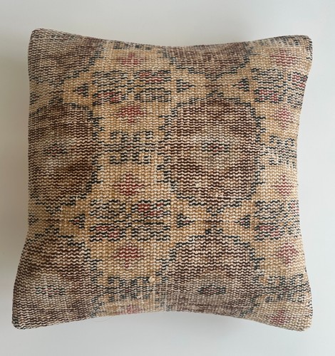 Handmade cushion cover beige - cushion,