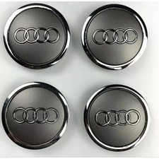 4x AUDI A3 TT Q3 GREY 70MM