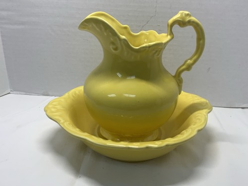 Vintage camark pottery pitcher - pottery,
