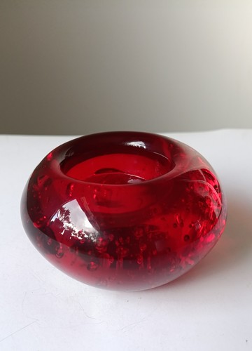 Red round bubble - bubble, candle