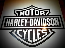 BIG  Harley Davidson vinyl sticker !!! Size : 56cm X 45cm 
