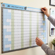 2026 Wall Planner A1 /A2 Full