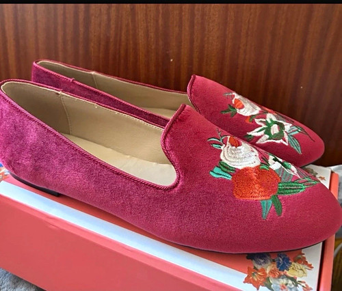French sole hefner - sole, burgundy