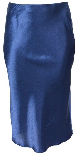 Stunning blue satin look - blue,