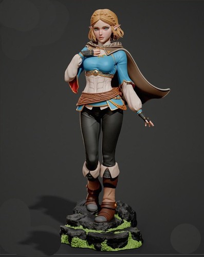Princess zelda printed - princess,